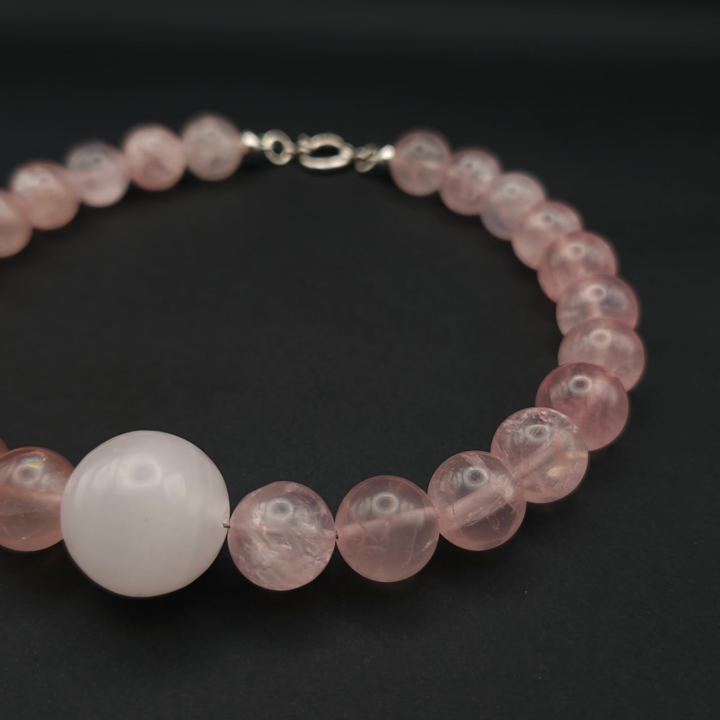Huruma: Pink Mangano, Rose Quartz 16mm