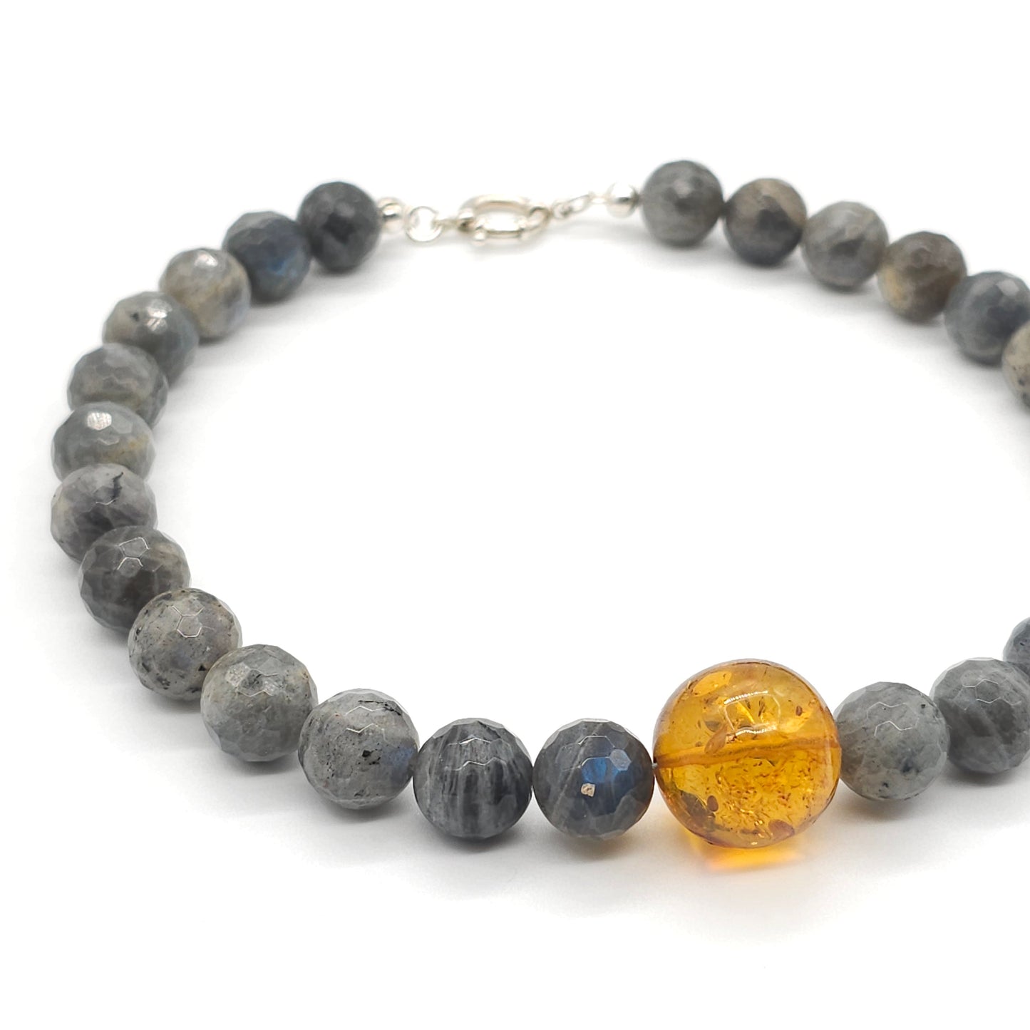 Hisia: Labradorite, Amber