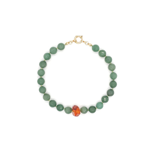 Mmea: Aventurine, Amber