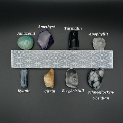 Meditationsset für Klarheit und Reinigung - allanit minerals