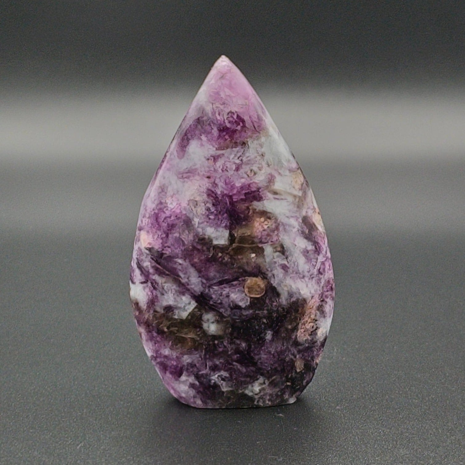 Purple Mica (Spitz | Turm) - allanit minerals