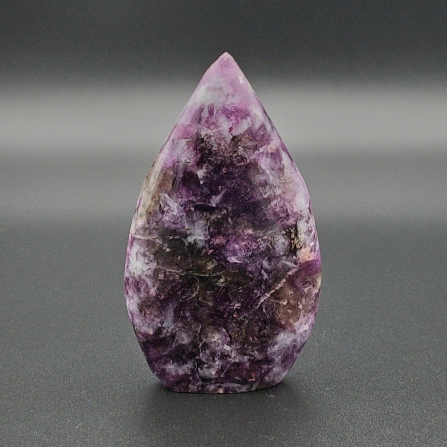 Purple Mica (Spitz | Turm) - allanit minerals